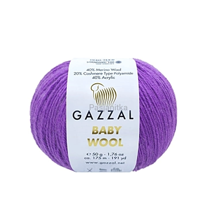Włóczka Baby Wool 815 fiolet