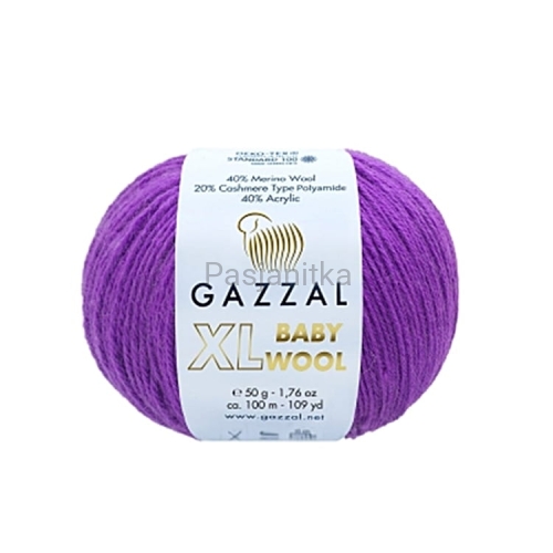 Włóczka Baby Wool XL 815 fiolet