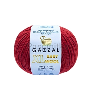Włóczka Baby Wool XL 816 bordo