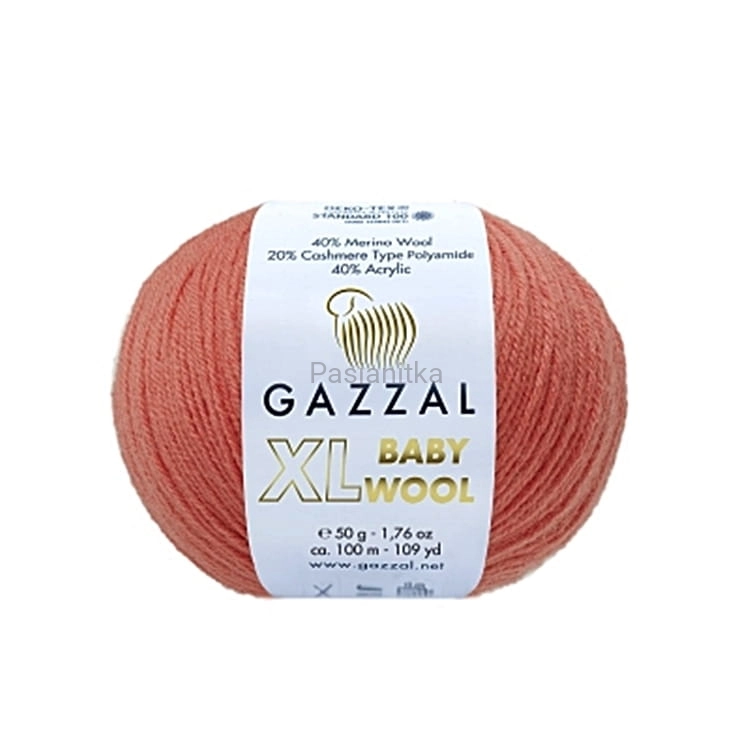 Włóczka Baby Wool XL 819 koral