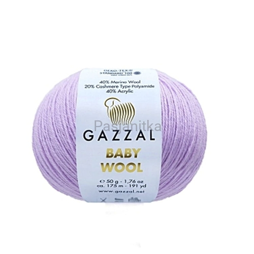 Włóczka Baby Wool 823 lawenda