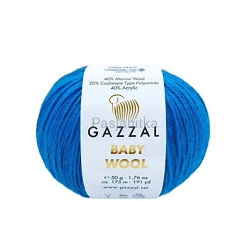 Włóczka Baby Wool 830 niebieski