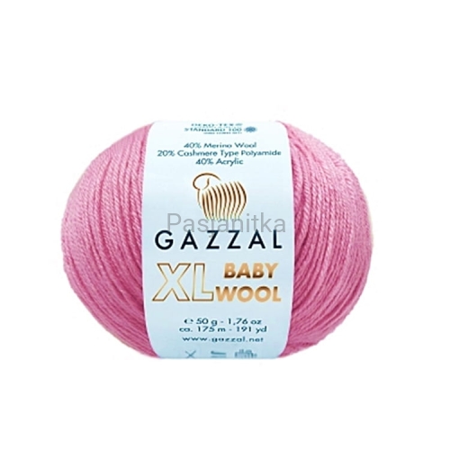 Włóczka Baby Wool XL 831 róż