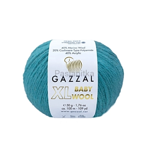 Włóczka Baby Wool XL 832 jasny morski