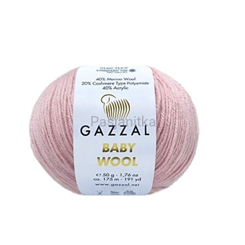 Włóczka Baby Wool 836 jasny róż