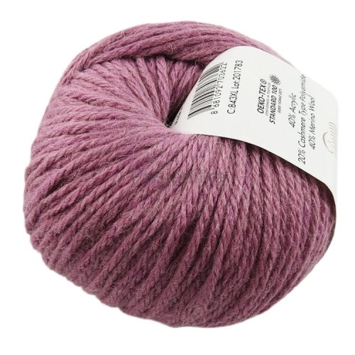 Włóczka Baby Wool XL 843 wrzos