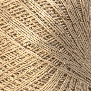 Kordonek Maximum Metalic 1777 / beżowy - złoty
