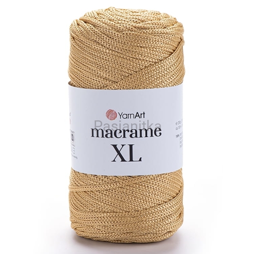 Sznurek Macrame XL 3 mm / 155 złoty