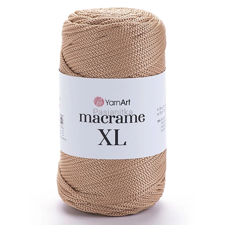 Sznurek Macrame XL 3 mm / 131 ciepły beż