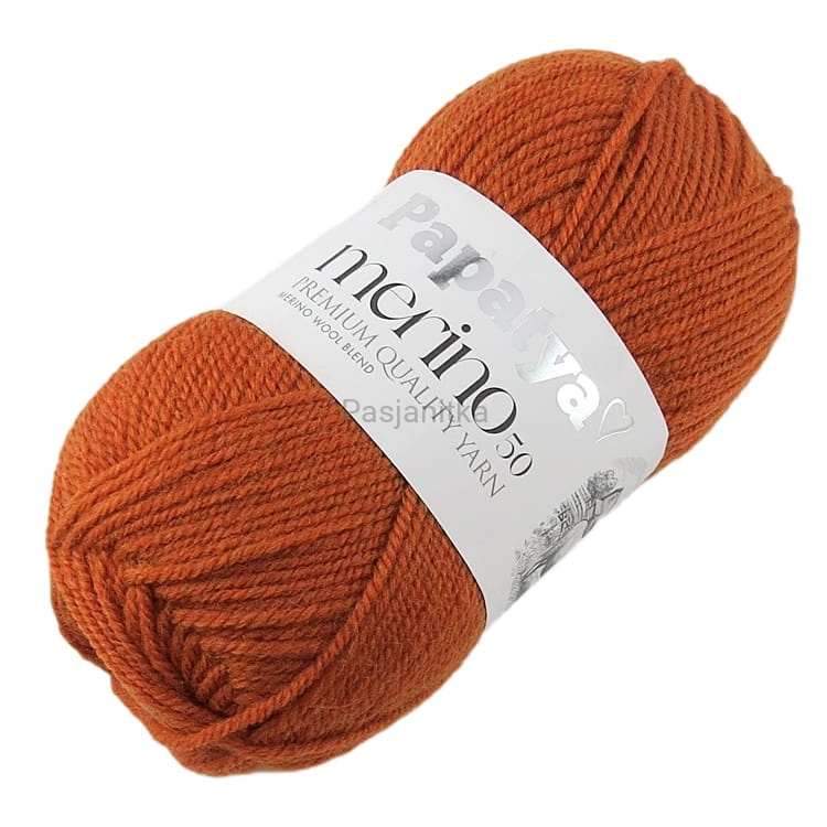 Włóczka Papatya Merino 50 / 8960 miodowy
