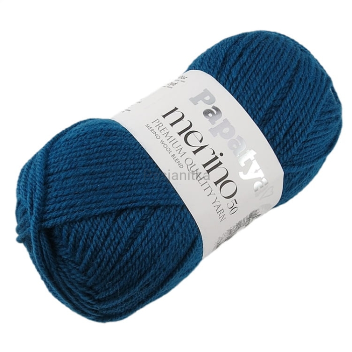 Włóczka Papatya Merino 50 / 5760 petrol