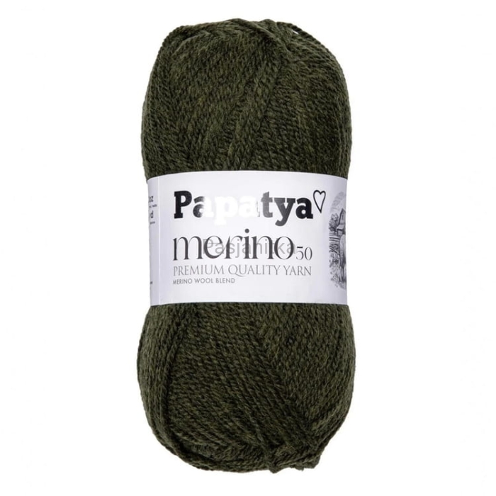 Włóczka Papatya Merino 50 / 56900 khaki