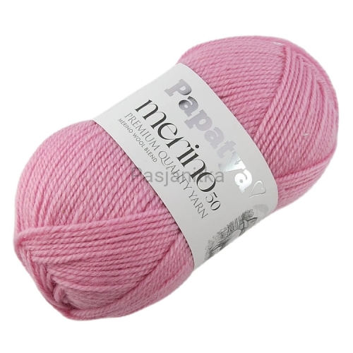 Włóczka Papatya Merino 50 / 4420 jasny róż