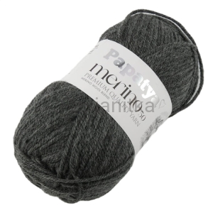 Włóczka Papatya Merino 50 / 2180 ciemny szary