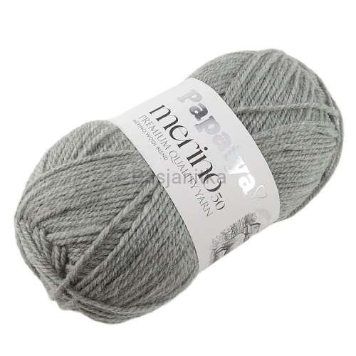 Włóczka Papatya Merino 50 / 2140 szary