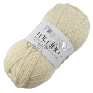 Włóczka Papatya Merino 50 / 1930 ecru