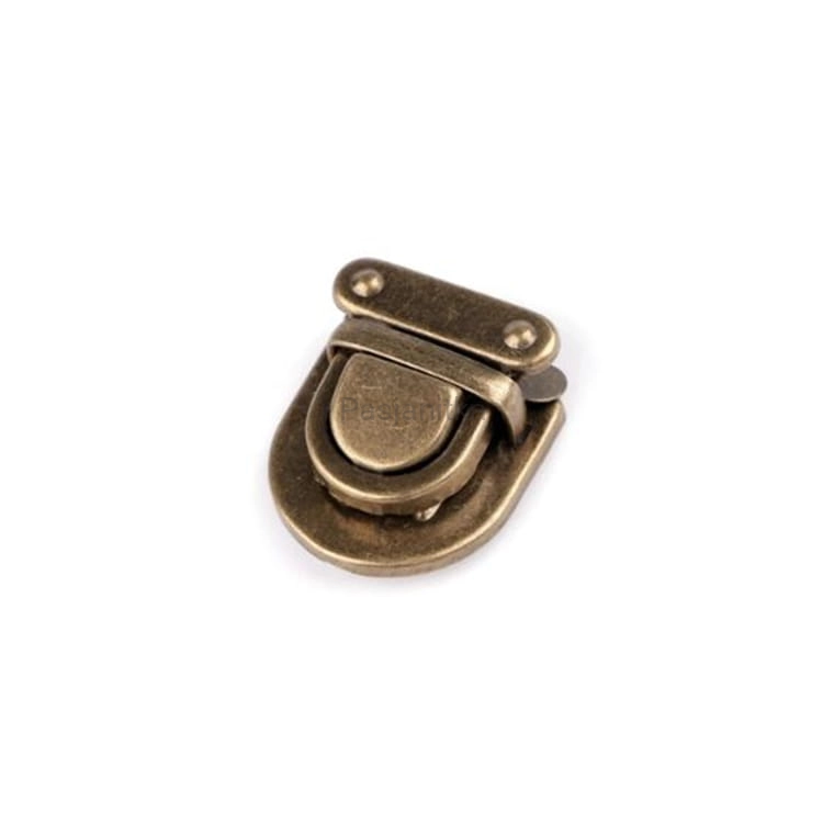 Zapięcie do torebki 26 x 29 mm / stare złoto