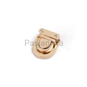 Zapięcie do torebki 26 x 29 mm / złoty