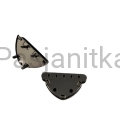 Zapięcie do torebki 25 x 50 mm / czarne