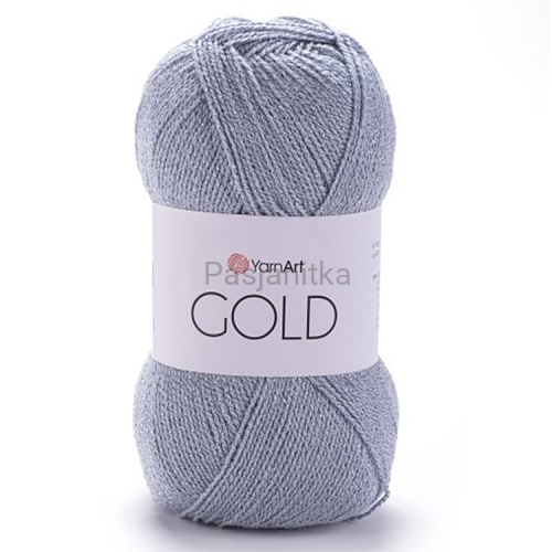 Włóczka Gold Yarn Art 14500 jasny szary