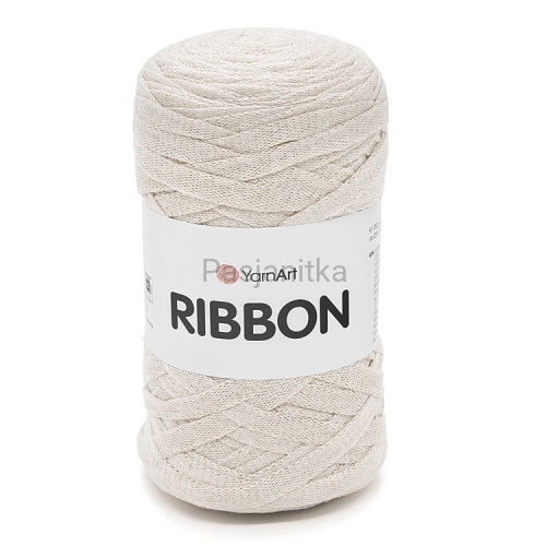 Włóczka tasiemka Ribbon / 753 jasny beż