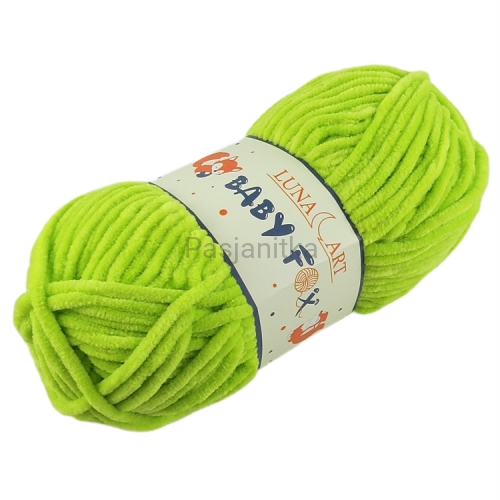 Włóczka Baby Fox 85 limonka neon