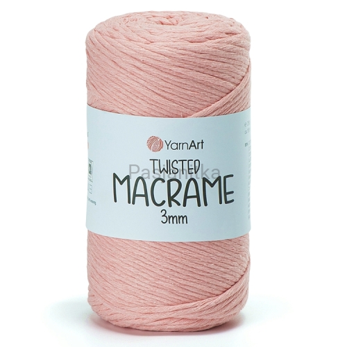 Sznurek Twisted Macrame 3 mm 767 łosoś