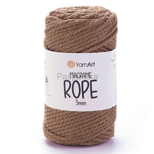 Sznurek Macrame Rope 3 mm / 788 jasny brąz