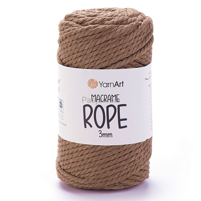 Sznurek Macrame Rope 3 mm / 788 jasny brąz