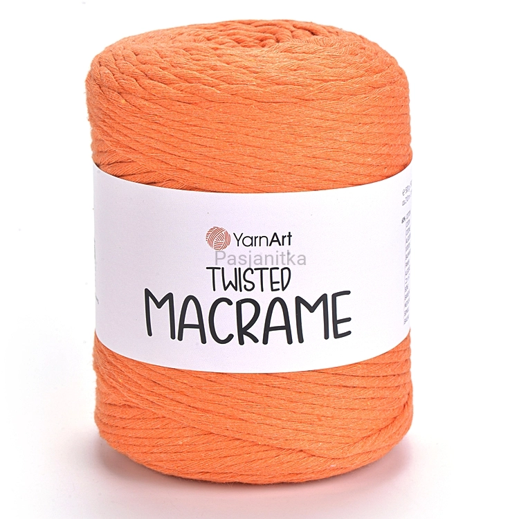 Sznurek Twisted Macrame 770 pomarańcz