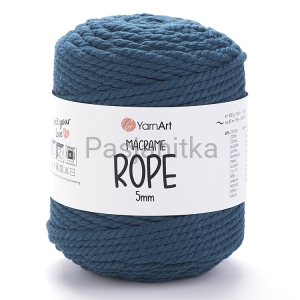 Sznurek Macrame Rope 5 mm / 789 petrol
