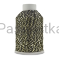 Kordonek Camellia New Yarn Art / 413 czarny-złoty