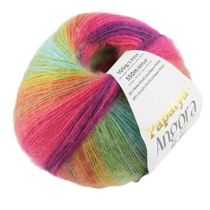 Włóczka Papatya Angora Batik 65