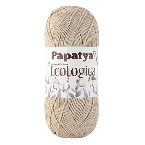 Włóczka Papatya EcoLogical - 304 jasny beż