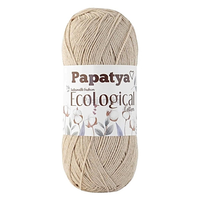 Włóczka Papatya EcoLogical - 304 jasny beż