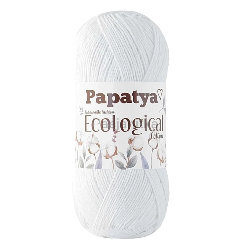 Włóczka Papatya EcoLogical - 306 biały