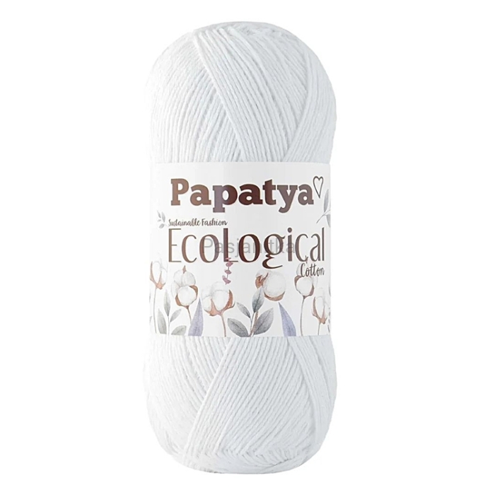 Włóczka Papatya EcoLogical - 306 biały