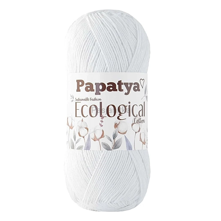 Włóczka Papatya EcoLogical - 306 biały