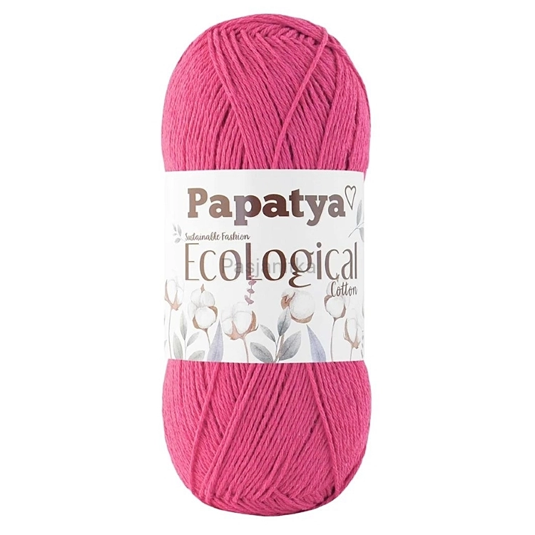 Włóczka Papatya EcoLogical - 404 różowy