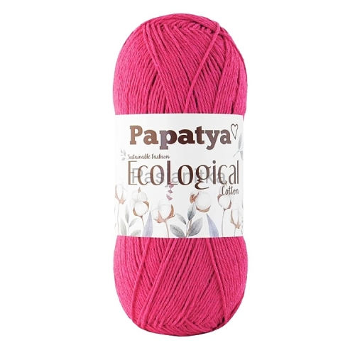 Włóczka Papatya EcoLogical - 402 amarant