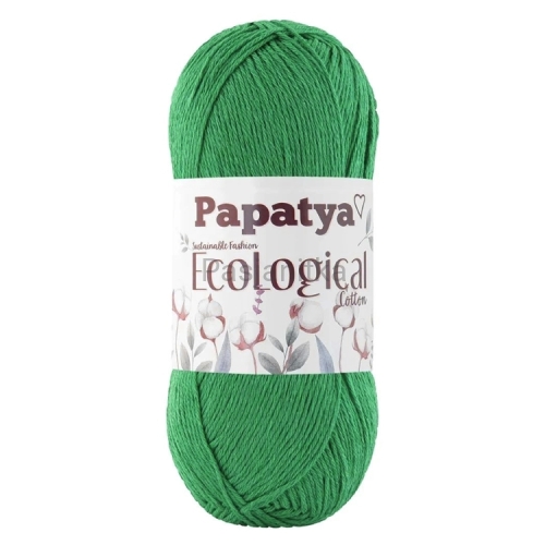 Włóczka Papatya EcoLogical - 801 zielony
