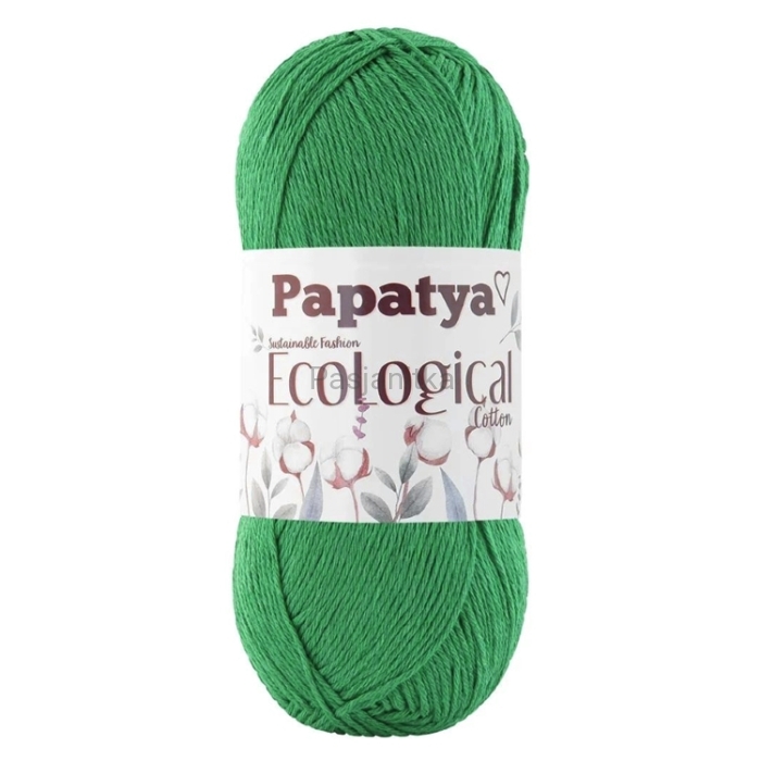Włóczka Papatya EcoLogical - 801 zielony