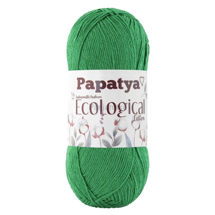 Włóczka Papatya EcoLogical - 801 zielony