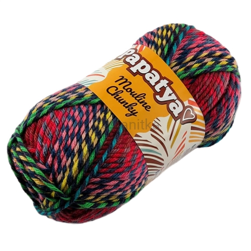 Włóczka Papatya Mouline Chunky 5772