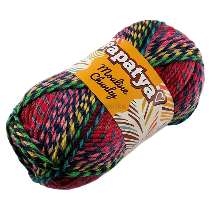 Włóczka Papatya Mouline Chunky 5772