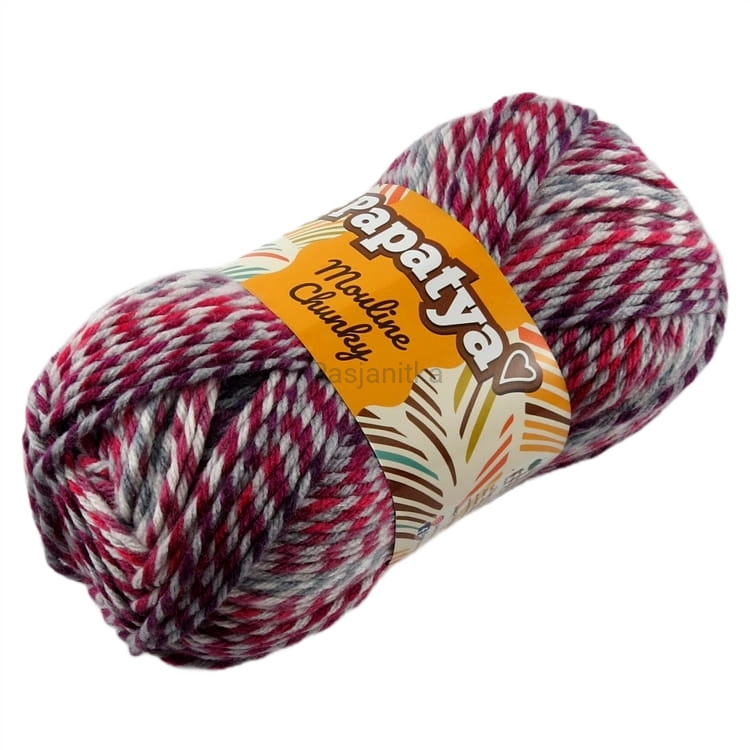 Włóczka Papatya Mouline Chunky 4201