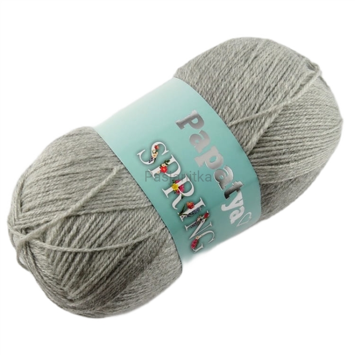 Włóczka Papatya Spring 2120 jasny szary