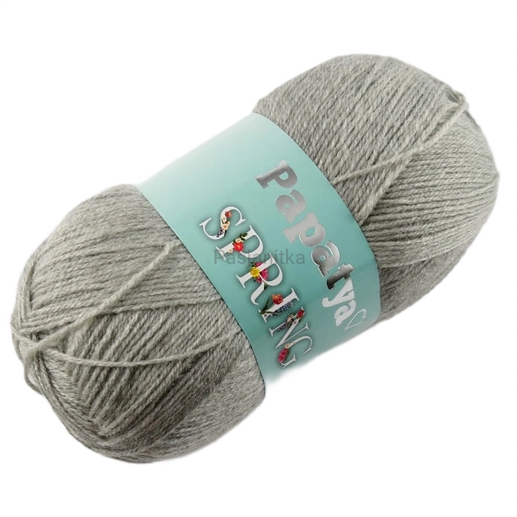 Włóczka Papatya Spring 2120 jasny szary