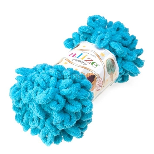 Włóczka Puffy 16 turkus