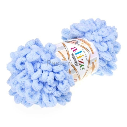 Włóczka Puffy 183 błękit